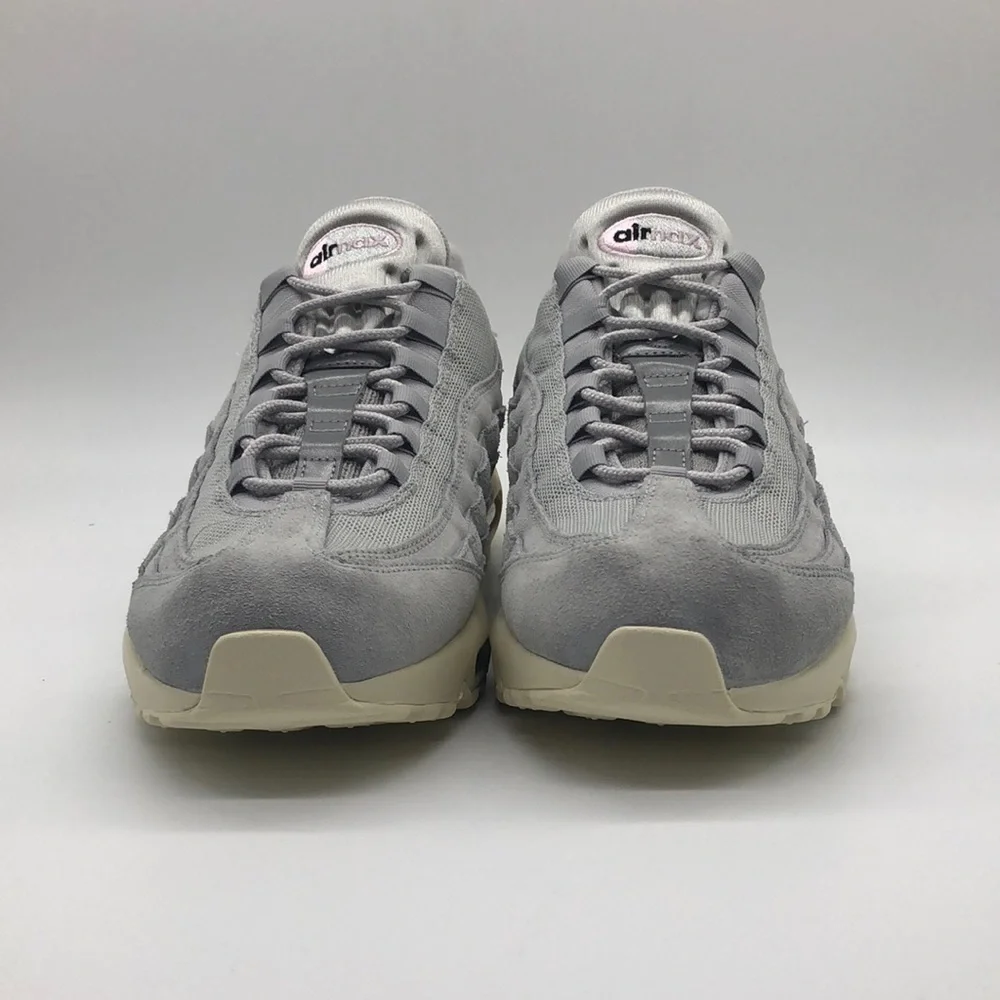 NEW NIKE Air Max 95 Men's  Grey Fog/Pink Foam DX2670-001 - Picture 2 of 5
